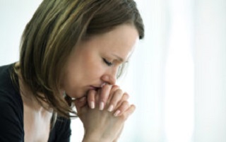 crying woman