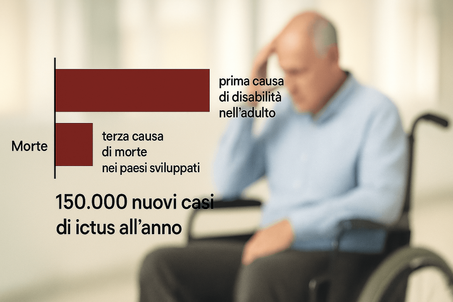Statistiche sull'impatto dell'ictus in Italia: disabilità, mortalità e costi sanitari